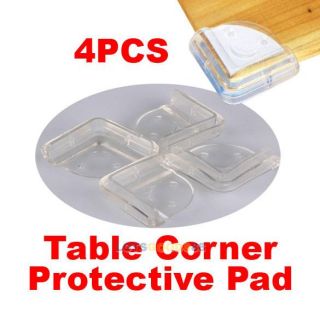 4X Child Safety Desk Table Corner Pad Protector Cushion