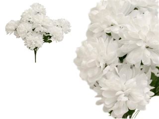 56 Chrysanthemum Mums Balls Silk Wedding Flowers Centerpieces Bouquets 4 Bush