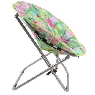 Azuma Adults Padded Folding Outdoor Camping Festival Garden Moon Chair Seat New