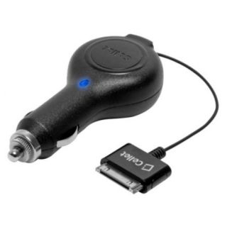 Cellet Premium High Quality Retractable Car Charger for iPhone 4S 4 3GS iPods