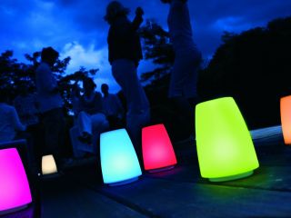 Philips Rechargeable Wireless Color Changing LED Table Lights for Indoor Outdoor