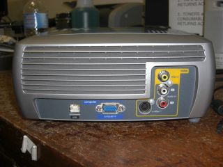 InFocus X1A DLP Projector Tested 38 and 80 Hours on Lamp 079721253637