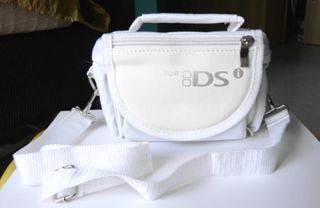 New White Carry Case Travel Bag for Nintendo 3D 3DS DS Lite DSi XL 3DS XL System