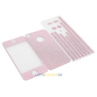 Fashion Smooth Full Body Decal Protector Skin Sticker for iPhone 4 4S LS4G