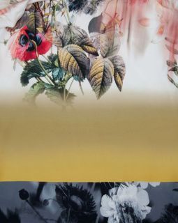 Ted Baker London Aymay Opulent Bloom Print Maxi Dress UK 2 US 6 $448