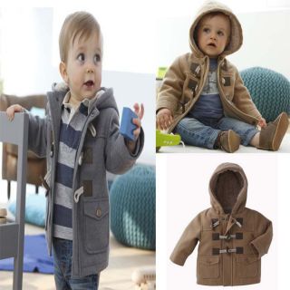 New Boys Toddler Warm Winter Jacket Outwear Coat Thick Kids Clothes