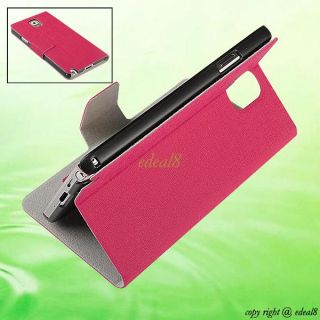 Folio Flip PU Leather Case Stand Cover Pouch for Samsung Galaxy Note 3 N9000