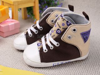 New Toddler Baby Boy High Top Tennis Shoes US Size 4 A922
