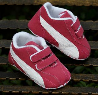 Toddler Baby Boy's Girl's Crib Shoes Walking Sneakers Size 3 6 6 12 12 18 Months