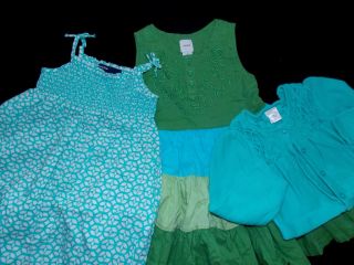 40 Spring Summer Baby Girl Clothes Lot Newborn Infant Gap Outfit Sleeper 9 12 M