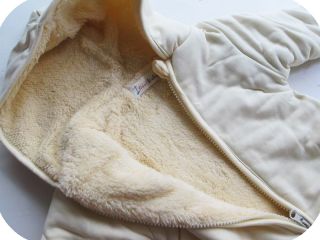 Baby Girl Clothes Boy Snowsuit Gloves Socks Pure White Pink Newborn 12M