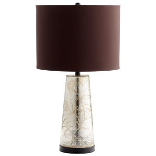 Surrey Table Lamp Glass Golden Crackle Finish
