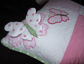 Maggie Miller Girl Bed Pillows Butterflies Round Square Long Jillian's Closet