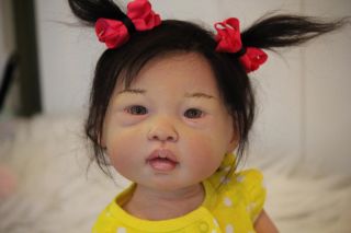 Harajuku Baby Ethnic Asian Full Body Soft Like Silicone Girl Rooted Lifelike