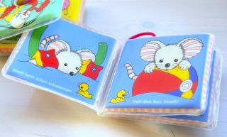 Baby Bathing Reading Cute Animals Waterproof Safe Book Toy