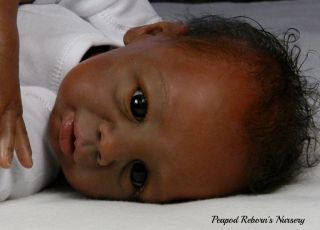 Reborn Baby Boy AA Ethnic from Kyra by Eva Helland