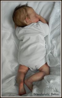 Brandaholic Babies Reborn Newborn Baby Girl Hattie by Cassie Peek