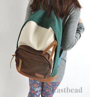 Stylish Multi Color Women Traveling Rucksack Backpack Leisure Canvas Schoolbag