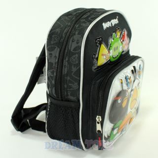 Rovio Angry Birds and King Pig 10" Small Toddler Backpack Boys Girls School Bag