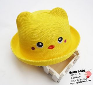 Animals Boy Girl Summer Spring Children Baby Sun Hat Cap Straw Hat Cap 0 12M