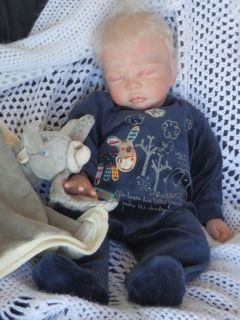 Stunning Reborn Baby Boy Doll Ali by Anyas Reborn Angels Nursery