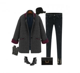 Women's Parka Coats Outerwear Boyfriend Style Winter Oversized Coat Hot Fashion