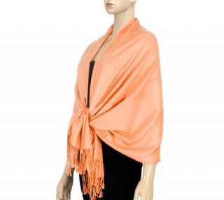 Pashmina Women's Scarf Wrap Stole Shawl Beautiful Colors Warm and Soft Elegant