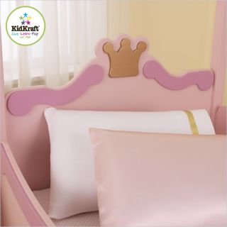 KidKraft Princess Girls Pink Toddler Bed