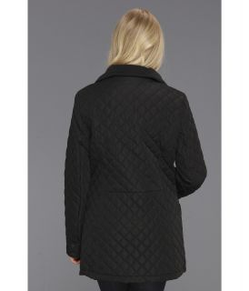 Calvin Klein Diamond Quilted Coat Cw326508 Black