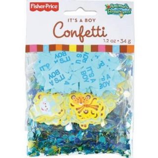 FisherPrice Baby Boy Confetti 3 Separate Designs Baby Boy Shower Party Supply