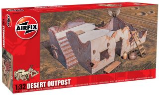 Airfix 1 32 Desert Checkpoint Outpost North African Model Kit Set A06381
