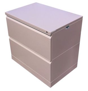 2 Drawer Heavy Duty Filing Cabinet for Office Cubicles Stations 28"H x 30"W