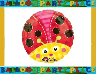Ladybug Birthday Baby Shower Balloon Party Supplies Pink Lime Polka Dots Choice