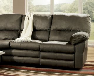 Livingroom Ashley Cagney Olive Reclining Sectional Sofa