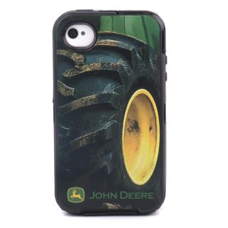 New Defender Camo Series Rugged Hard Case for Apple iPhone 4 4S John Deere Tire
