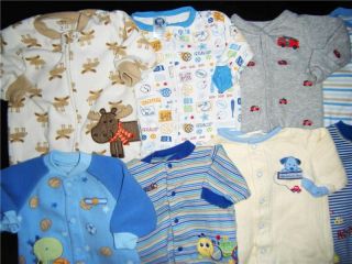 Lot Baby Boy Sleeper Pajama Clothes Newborn 0 3 Months Infant Boys 0 M Months