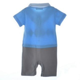 Boys Kids Baby Formal Romper Pants Jumpsuit 0 18M 1pcs Summer Tie Outfit Clothes