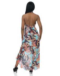 Baby Phat Butterfly Maxi Dress