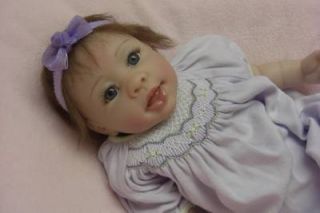 Ashton Drake So Truly Real "Tea for Three" Baby Doll by Linda Murray to Reborn