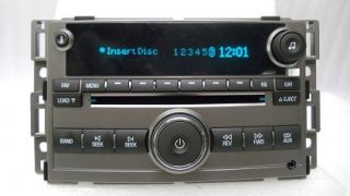 New 08 09 Chevy Chevrolet Malibu Radio Stereo 6 Disc Changer  CD Player