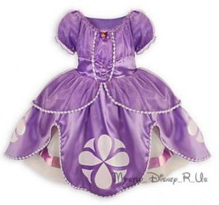 New  Exclusive Sophia The First Princess Costume Dress Purple 18 24