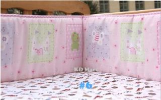 Newbaby Boy Girl Crib Cot Bed Bumper Pad Nursery Bedding Multi Style 406cmx25cm