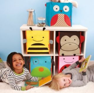 Baby Kid Child Nursery Decor Skip Hop Zoo Clothes Toys Books Dolls Storage Bin