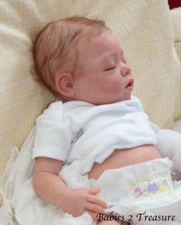 BABIES2TREASURE Beautifull Reborn Baby Girl Doll Newborn Lara by The Cradle