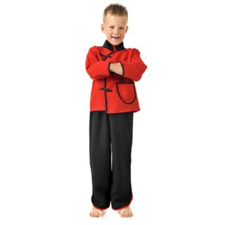 Boys Kids Childrens Chinese Man Boy Fancy Dress Costume Outfit 3 5 5 7 Yrs