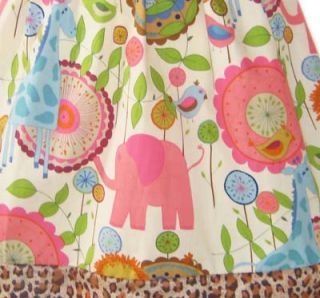 Toddler Girls 4 5T Jungle Dress Capri Clothing Set