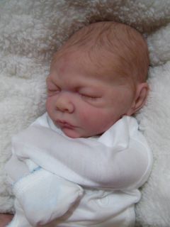 Reborn Newborn Mini Preemie Boy Baby Doll Oarb Rooted Lashes Baby Bubbles