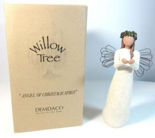 Willow Tree Angel of Christmas Spirit by Demdaco 2001 26055