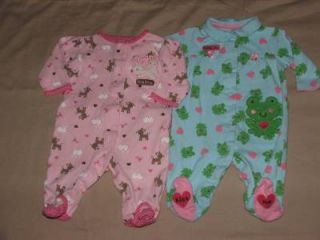 Huge Infant Baby Girl Spring Summer Clothing Lot NB 0 3 Handmade Carters