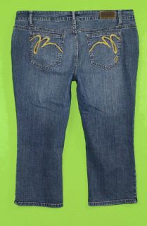 Rocawear Sz 15 Stretch Womens Juniors Blue Jeans Denim Pants HH9